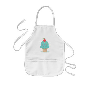 Delantal Infantil Cono de crema de hielo para niños de Apron/Cuta
