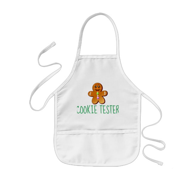 Delantal Infantil Cookie Tester Kids Apron (Frente)