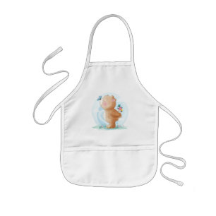 Delantal Infantil Cortar oso
