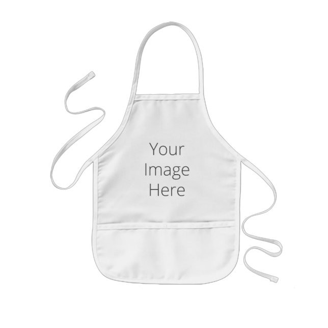 Delantal Infantil Crear tu propio Apron para niños (Frente)