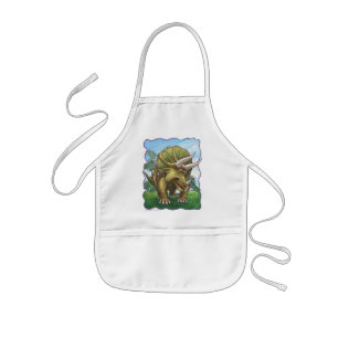Delantal Infantil Cuidados Triceratops Regalos y Accesorios de Arte