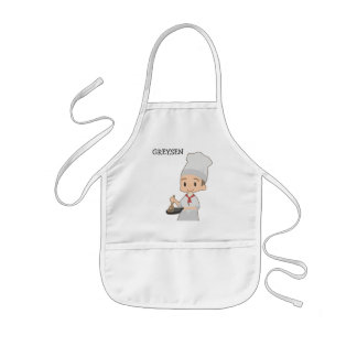Delantal Infantil Cute Boy Chef
