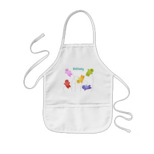Delantal Infantil Cute jelly bebés dulces personalizado
