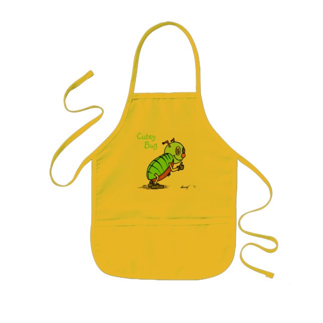 Delantal Infantil Cutey Bug Aprons (Frente)