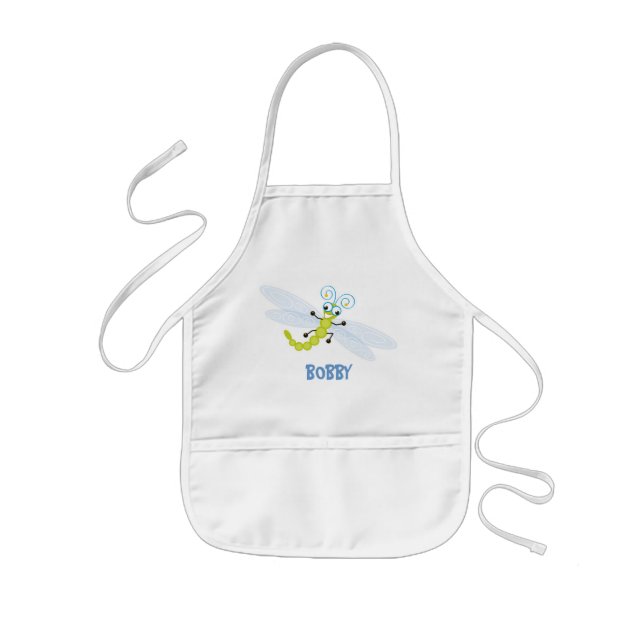 Delantal Infantil _De Wing-Nutz™_Dragonfly (Skeeter) personalizado (Frente)