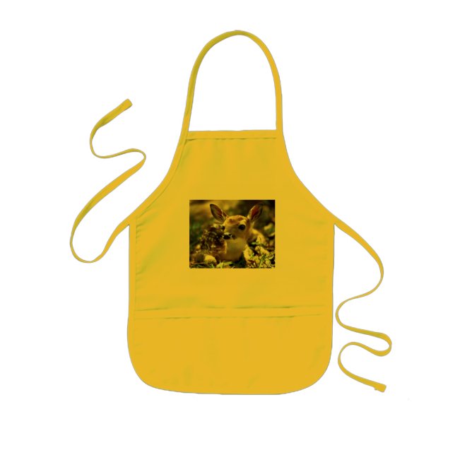 Delantal Infantil Deer Fawn (Frente)