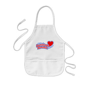Delantal Infantil delgado de República Dominicana - estilo de elecci