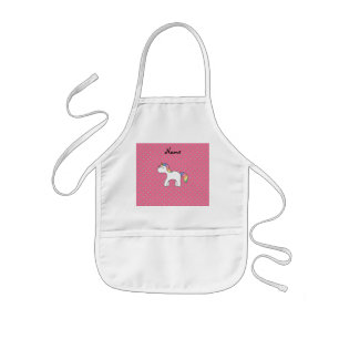 Delantal Infantil Denominación personalizada Baby unicorn diamantes
