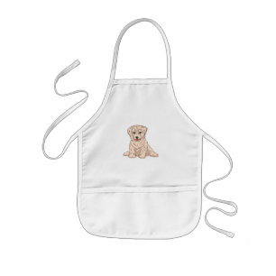 Delantal Infantil Diseño de cachorro Havanese lindo perro de Cuba
