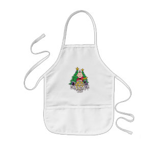 Delantal Infantil Diseño divertido de Navidad de tambores para niño 