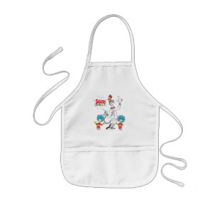 Delantal Infantil Dr. Seuss   Gato en el Gorra busca ciencia