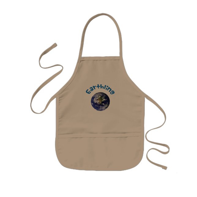 Delantal Infantil Earthling (Frente)