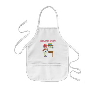 Delantal Infantil El ayudante de la abuela en la cocina