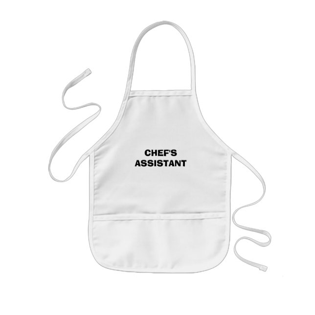 Delantal Infantil El ayudante del cocinero (Frente)