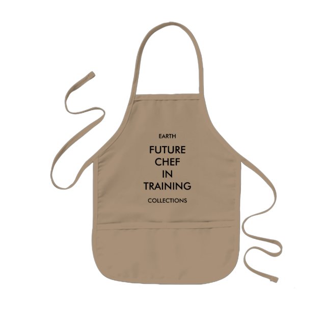 DELANTAL INFANTIL EL COCINERO FUTURO EN EL ENTRENAMIENTO EMBROMA (Frente)