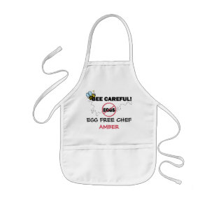 Delantal Infantil El huevo cuidadoso del abejorro de la abeja libera