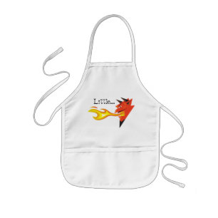 Delantal Infantil El pequeño demonio de Fiery Devil