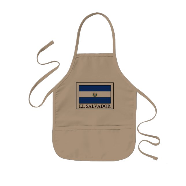 Delantal Infantil El Salvador (Frente)