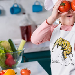 Delantal Infantil Elefantes en bicicleta = Yikes