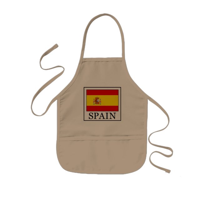 Delantal Infantil España (Frente)