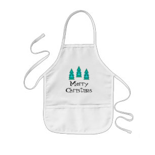 Delantal Infantil Espectro de Navidades para niños por dalDesignNZ