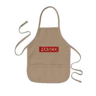 Delantal Infantil Estampado de fiasco