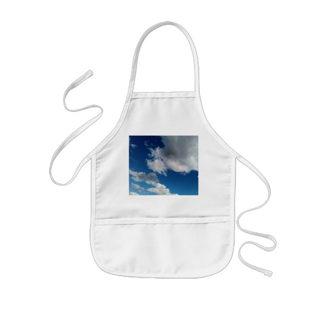 Delantal Infantil Etapas en las nubes (Frente)
