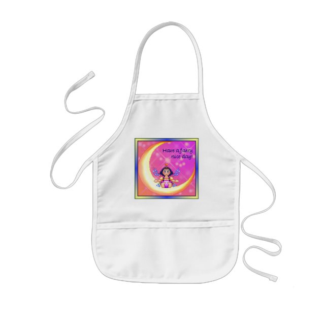 Delantal Infantil Faery Nice Day Pixel Art (Frente)