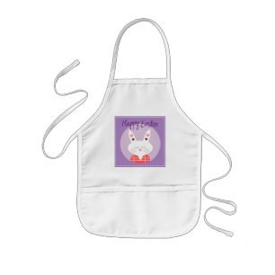 Delantal Infantil Feliz Pascua Bunny Kids Apron