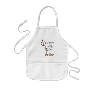 Delantal Infantil Figura camisetas y regalos del palillo del pollo