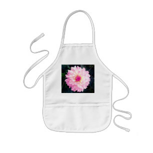 Delantal Infantil Flor rosa