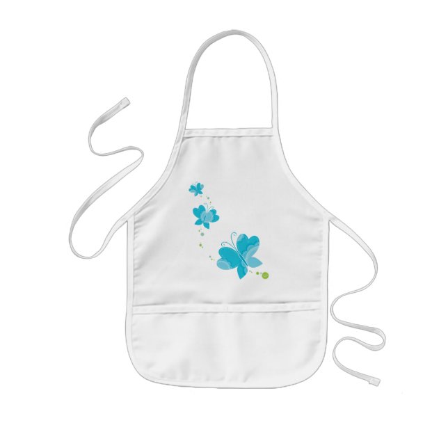 Delantal Infantil FLUTTERBY BUTTERFLIES :: serie 3 2 (Frente)