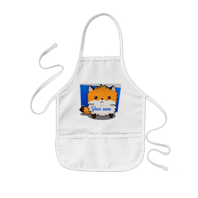 Delantal Infantil Fox, vos (Frente)