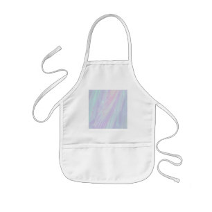 Delantal Infantil Fractal en colores pastel del modelo - el mar