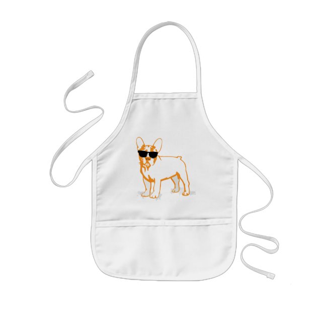 Delantal Infantil Frenchie Howlelu (Frente)