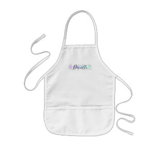 Delantal Infantil Funfetti color agua