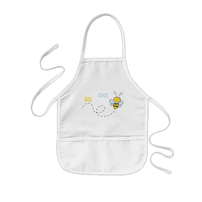 Delantal Infantil Funny Plantilla personalizada de Guay de Bee (Frente)