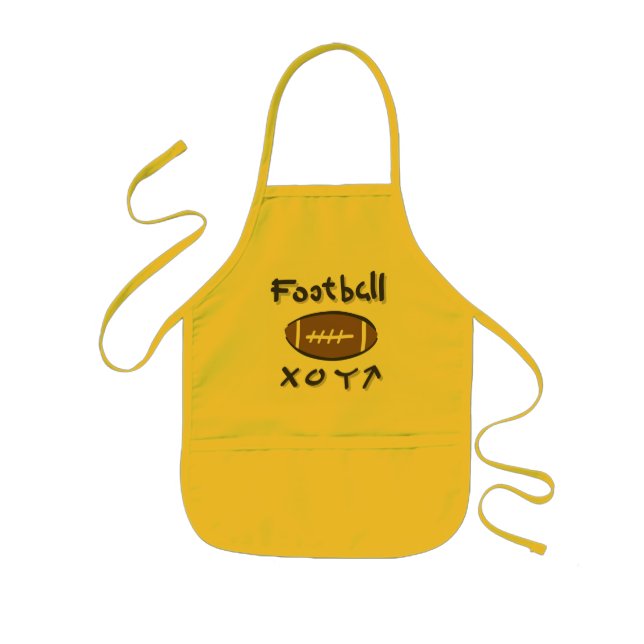 Delantal Infantil Fútbol del juego (Frente)