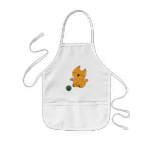 Delantal Infantil Gatito Chan del bebé