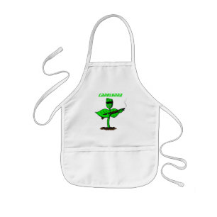 Delantal Infantil Germinator cyborg personalizado divertido