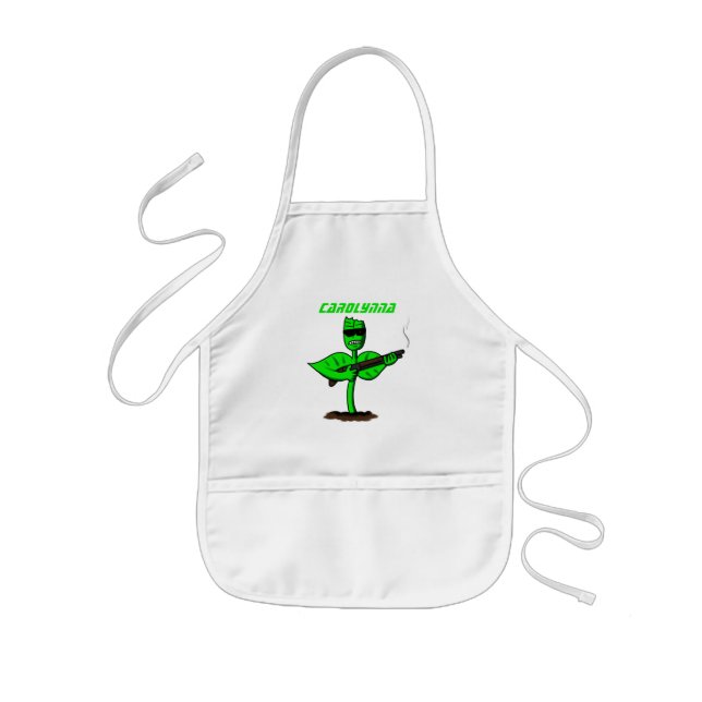 Delantal Infantil Germinator cyborg personalizado divertido (Frente)