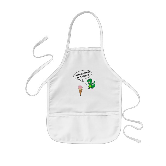Delantal Infantil Gimme Ice Cream apron (Frente)