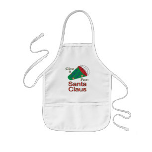 Delantal Infantil Gritos para Santa Claus