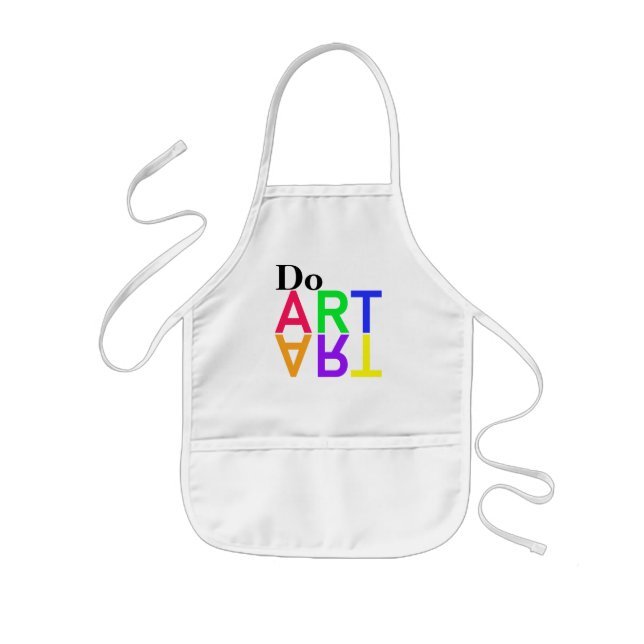 DELANTAL INFANTIL HACER "ARTE" (Frente)