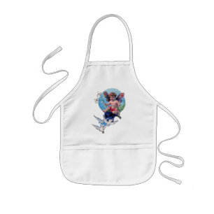 DELANTAL INFANTIL HADA BABY CON PALOMAS