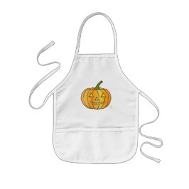 Delantal Infantil Halloween de Jack-o-lantern