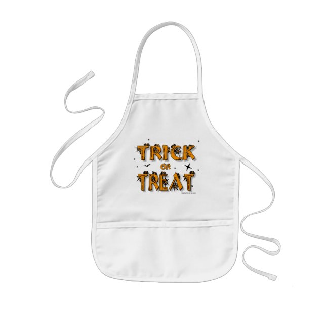 Delantal Infantil Halloween - Truco o trato - Apron infantil (Frente)