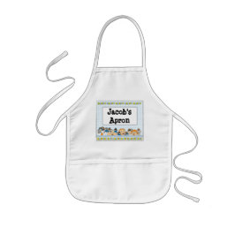 Delantal Infantil Hanukkah Apron Kids Personalizan
