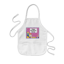 Delantal Infantil Hanukkah Apron Kids Personalizan
