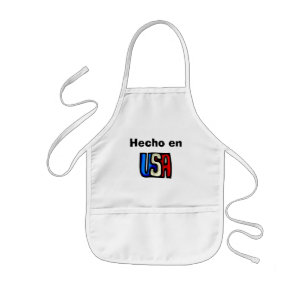 Delantal Infantil Hecho en USA Apron